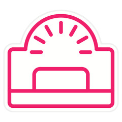 Vector Design Weight Scale Icon Style