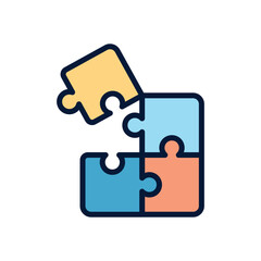 Problem Solving Vector icon
