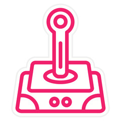 Vector Design Joystick Icon Style
