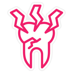 Toothache Icon Style