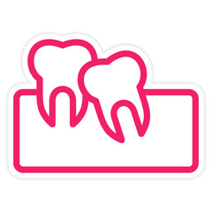 Wisdom Tooth Icon Style