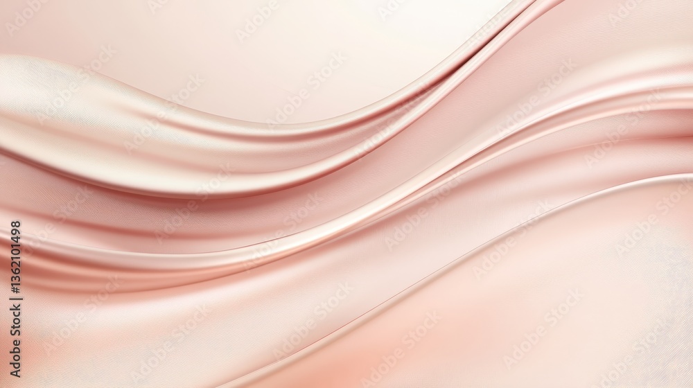 Aufkleber a soft, flowing abstract background featuring gentle curves and a pastel color palette, creating a s