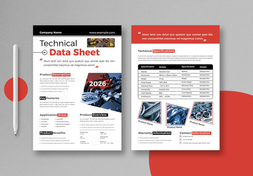 Technical Data And Product Sheet