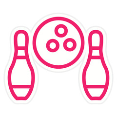 Bowling Icon Style