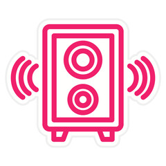 Smart Speaker Icon Style