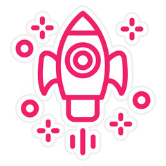 Rocket Icon Style