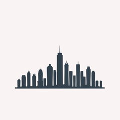 Obraz premium city skyline vector