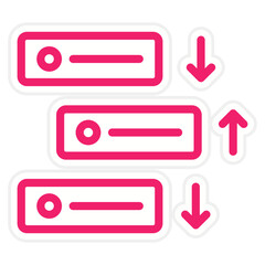 Obraz premium Prioritize Icon Style