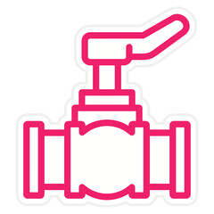 Oil Tap Icon Style