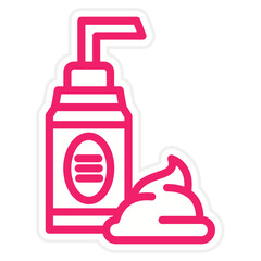 Lotion Icon Style