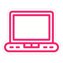 Laptop Icon Style