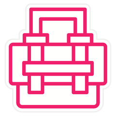 Briefcase Icon Style