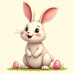 Obraz premium Happy Easter card