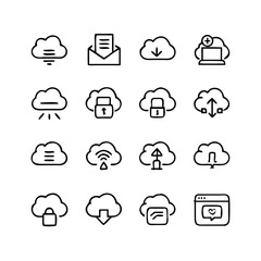 Cloud Computing Icons