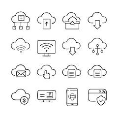 Cloud Computing Icons