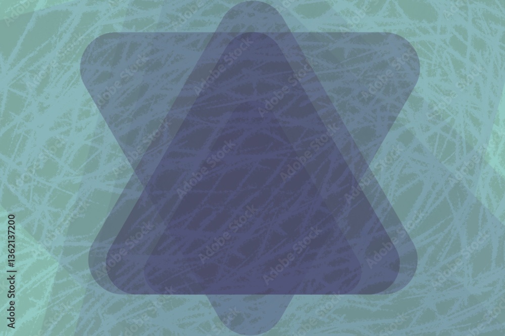 Poster creative abstract design with overlapping geometric shapes and textures