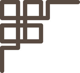 traditional frame illustration 전통 테두리 액자 일러스트