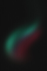 Abstract background with vibrant color gradients and soft blur creating a flowing fluid motion that transforms into glowing neon lines and grainy mesh with dynamic wave effects