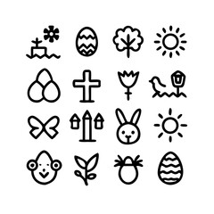Easter & Spring Icons