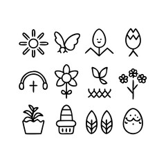 Easter & Spring Icons