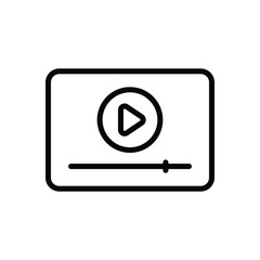 Live Streaming Vector icon