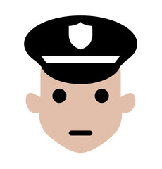 Police officer illustration 