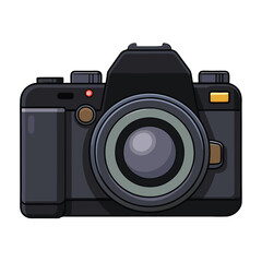dslr camera vector
