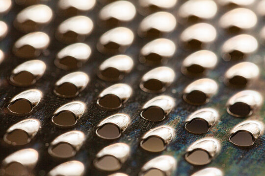 Detail of kitchen grater