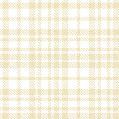 Rich White and Dark Pale Seamless Tartan Textile Design