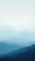 Fototapeta premium Subtle gradient of muted blues and greens evoking a calm, natural atmosphere, ambiance, color, sophisticated