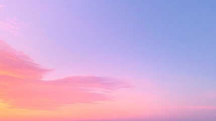 Obraz premium pastel colored sky