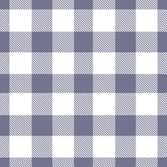 Pastel Purplish Grey Seamless Tartan with Soft White accents Textile Design