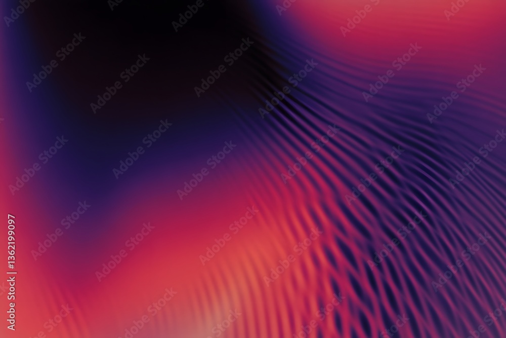 Aufkleber abstract image showcasing blended gradients with rhythmic patterns and lines