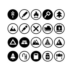 Outdoor Adventure Icons