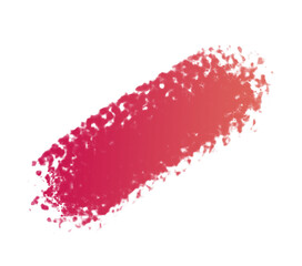 red lipstick isolated on white background