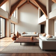 Fototapeta premium modern living room with transparent background, modern living room, living room interior, living room with fireplace