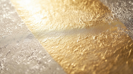 金銀箔が煌めく装飾和紙の質感表現