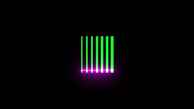 barcode being scanned with a laser beam barcode scanner with black background.
