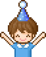 Obraz premium 생일파티아이