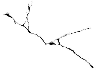 Cracks isolated transparent background png
