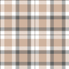 Neon Mushroom and Cool Slate Grey Seamless Tartan Textile Design