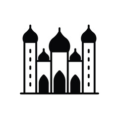 Badshahi mosque Vector icon