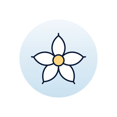 Jasmine Vector icon