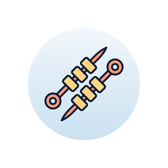 Kebab  Vector icon