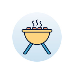 Barbecue  Vector icon
