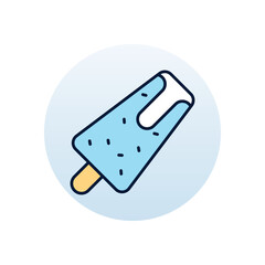 Malai kulfi Vector icon