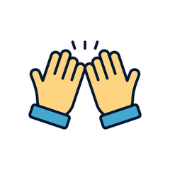 Obraz premium Prayer Vector icon