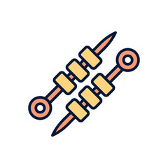 Kebab  Vector icon