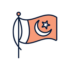 National anthem Vector icon