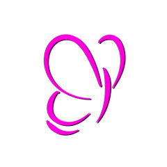 Black and white swith butterfly
